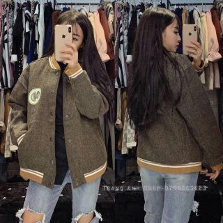 🌟Bomber dạ trần phao dạ ( Ảnh thật )