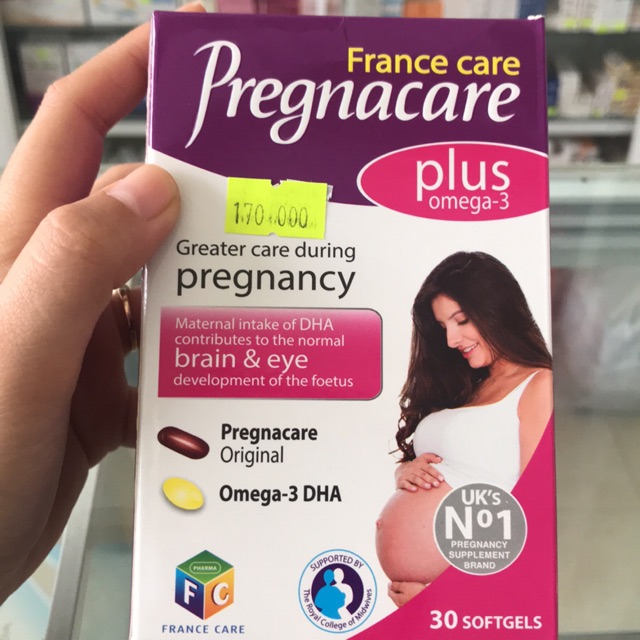 Pregnacare-sắt cho mẹ bầu