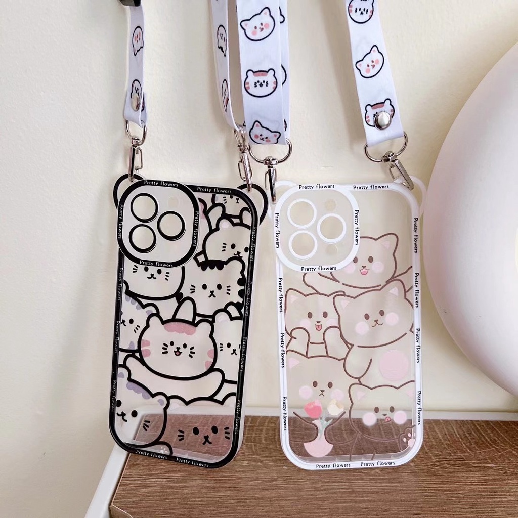 Ốp Điện Thoại tpu Mềm Hình Mèo Kitty Dễ Thương Cho iphone 14 14 pro 14 PLUS 14 pro max 13 pro max ins12 pro max 11 pro max xsmax