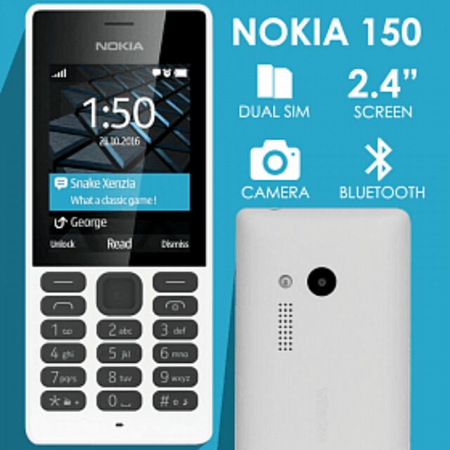 Điện Thoại Nokia 150 - Hàng Chính Hãng - Bảo Hành 12 Tháng | BigBuy360 - bigbuy360.vn