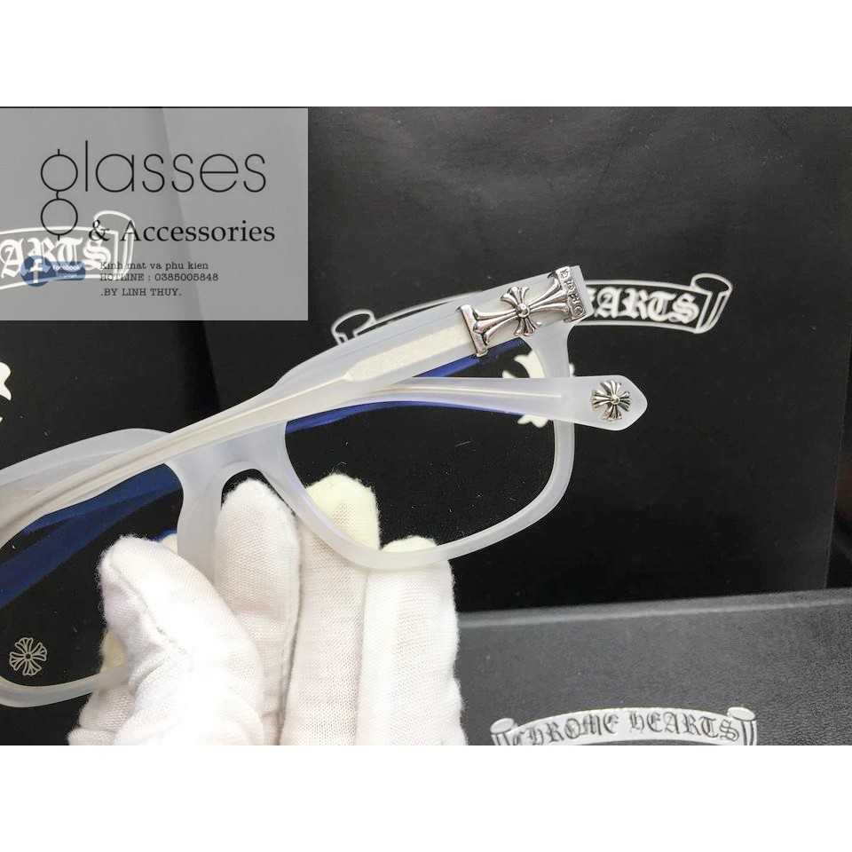 Kính mắt Chromehearts cox ucker giảm giá 50% bạc 925