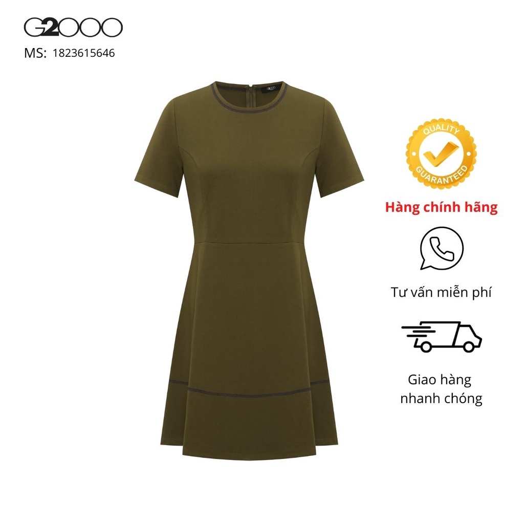 Đầm Nữ G2000 (1823615646) Màu Xanh Rêu