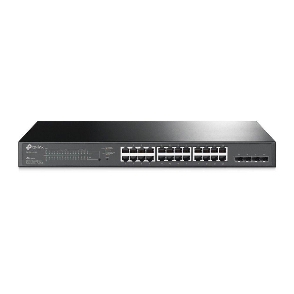 Bộ chia mạng Switch TPLink TLSG2428P 28Port Gigabit JetStream With 24Port PoE+