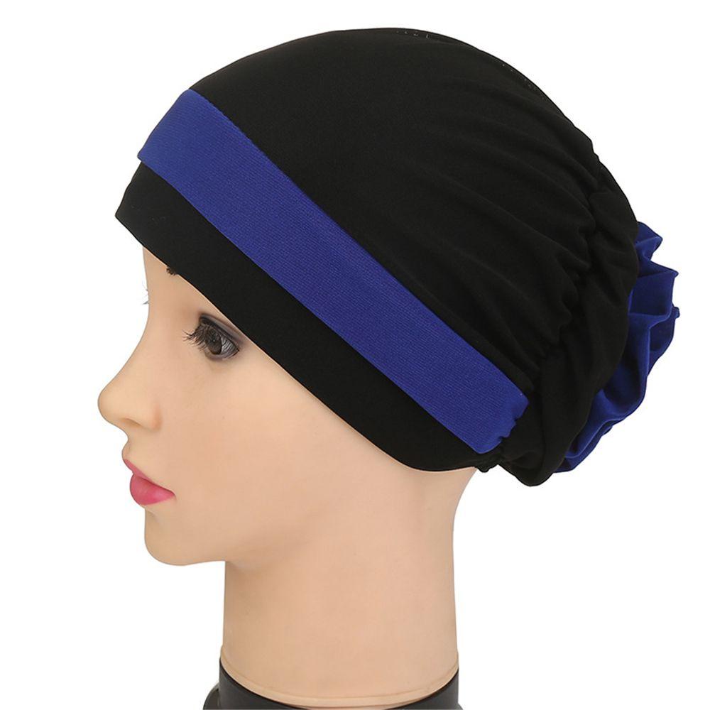 Mũ Beanie Trùm Đầu Hai Màu Sắc Phong Cách Ấn Độ