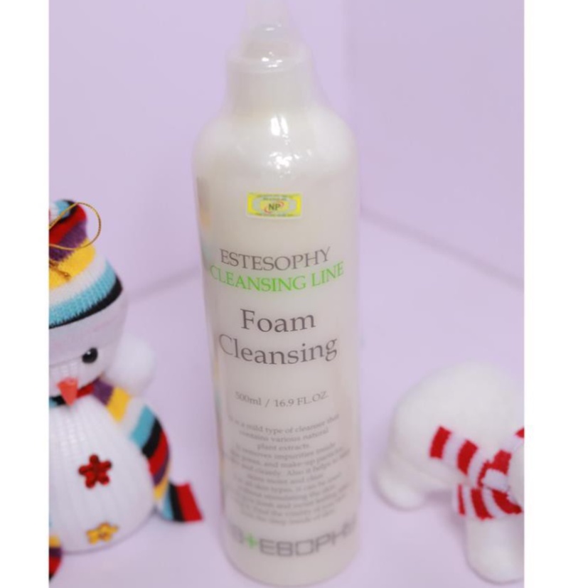 ( Chính Hãng ) Sữa Rửa Mặt Tạo Bọt Trắng Hồng Sáng Mịn Dùng Cá Nhân SPATMV ( Estesophy ) Foam Cleansing 500ml | BigBuy360 - bigbuy360.vn