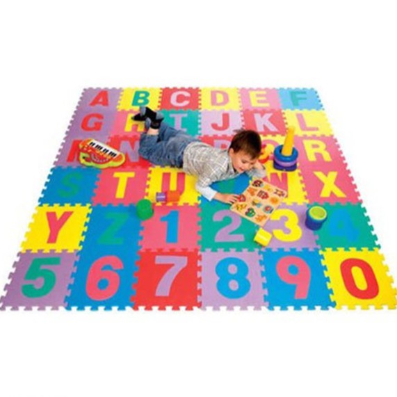 26 miếng thảm xốp lót sàn bảng chữ cái cho bé 30x30x1cm/ miếng