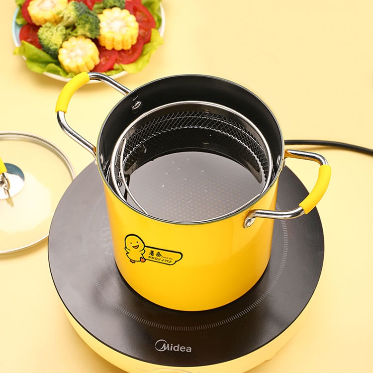 Nồi chiên ngập dầu.