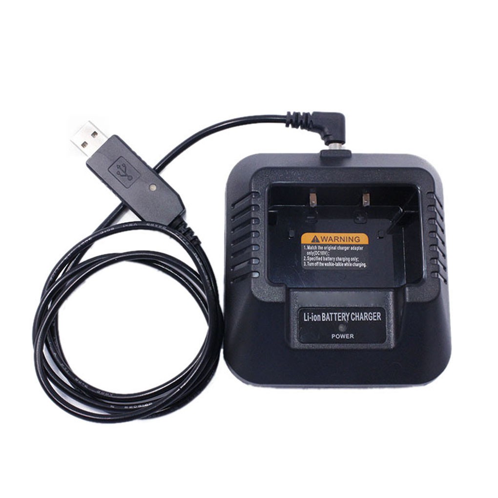 Bộ Sạc Pin Usb Volks Uv5R Cho Bộ Đàm Baofeng Uv-5R Uv-5Re Dm-5R