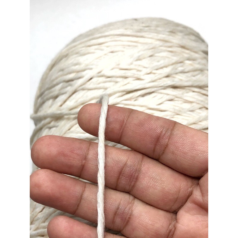 20 mét - Dây Dù tròn có lõi 2.7mm chắc tay, màu cà rốt phối đen ấn tượng dùng căng lều, trang trí, sp handmade