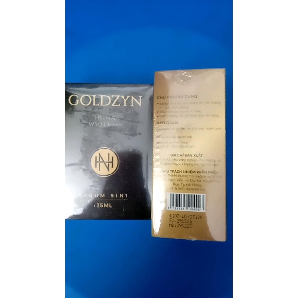 Serum 24K GoldZyn Huna White+++