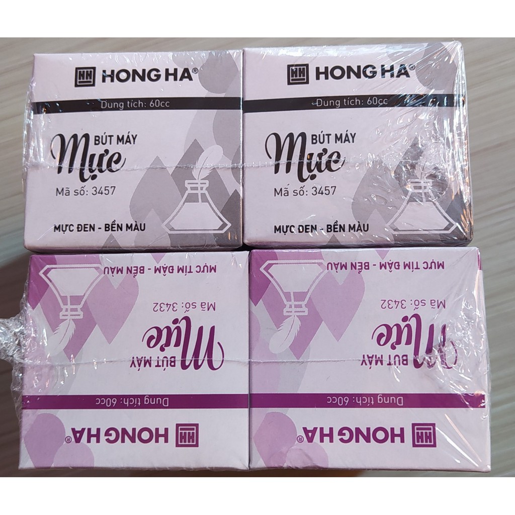 Mực Hồng Hà ( xanh, tím,đen)