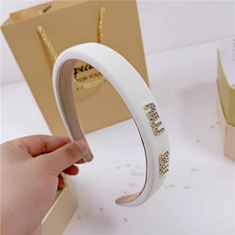 Băng Đô Cài Tóc Viền Xốp Mỏng Màu Trắng Đen Phong Cách Nhật Hàn Dễ Phối Đồ Thời Trang Cho Nữ