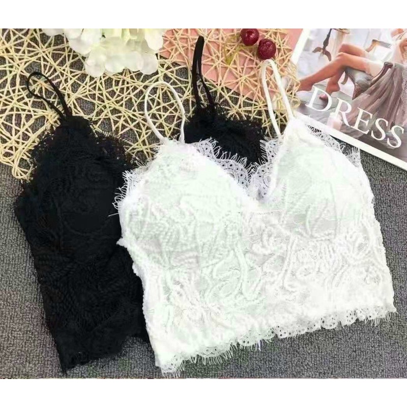 [Mã FAMARAL1 giảm 10K đơn 50K]Áo hai dây ren nổi lưng chun BR01 | BigBuy360 - bigbuy360.vn