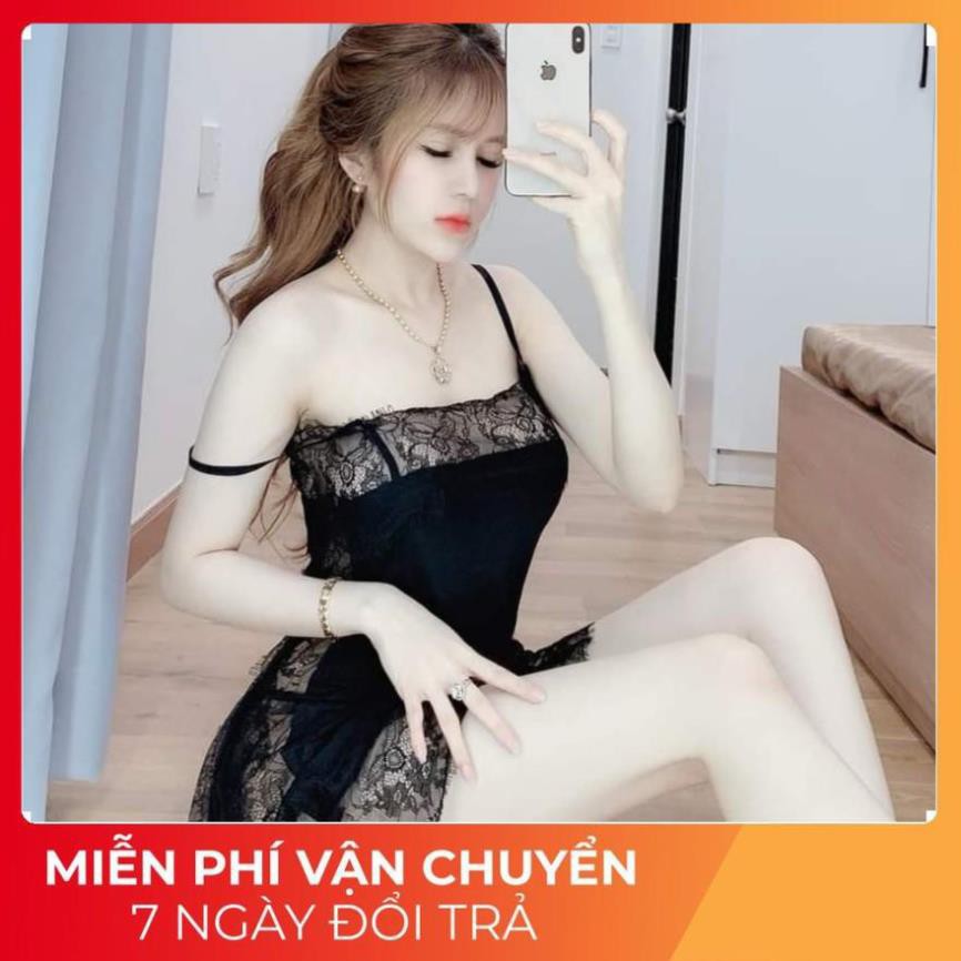 Đầm Ngủ Sexy, Đầm Ngủ Nữ Vải Quảng Châu  Satin Chất Siêu Mát Dáng Siêu Xinh <60Kg VAYRENMI | BigBuy360 - bigbuy360.vn