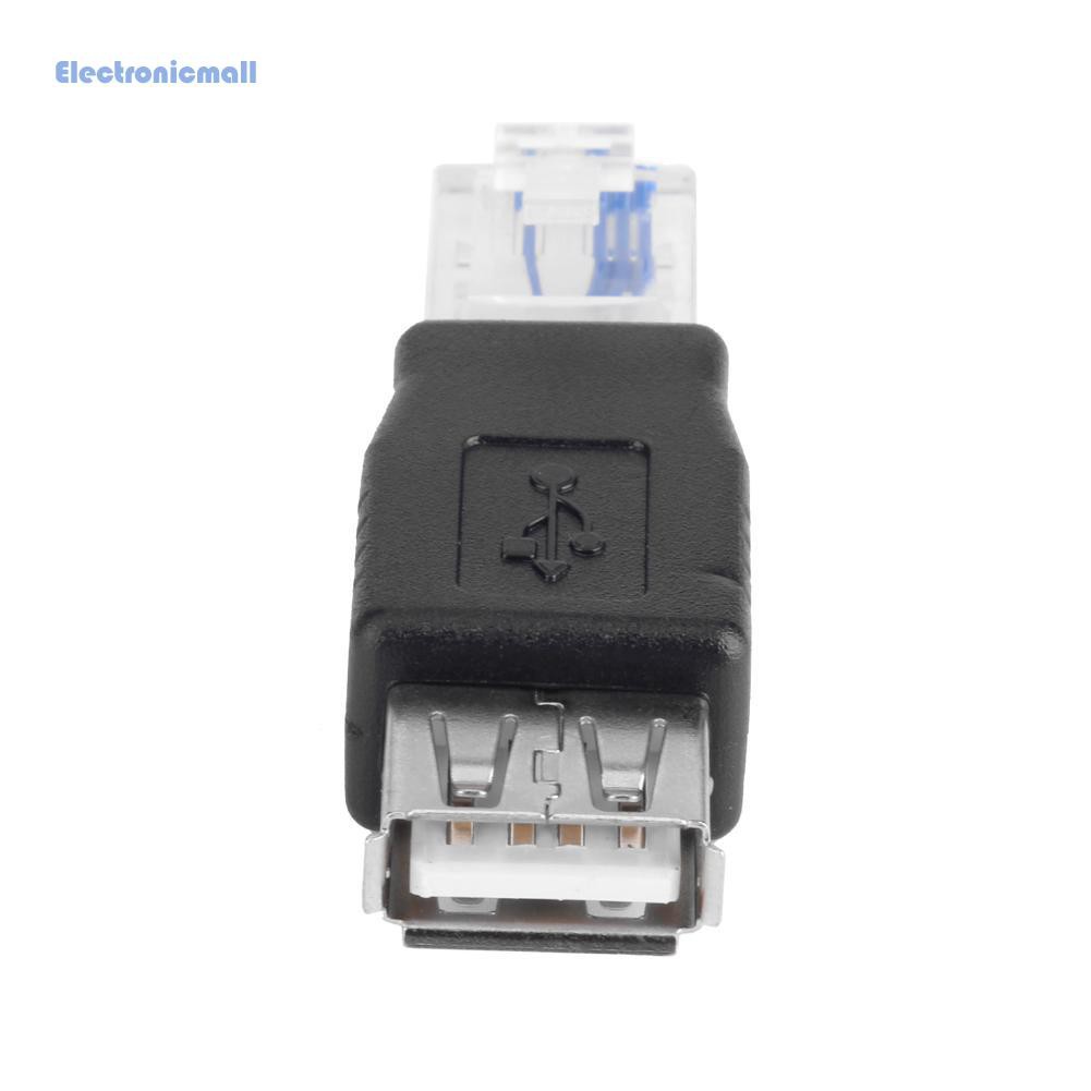 Đầu chuyển đổi cổng kết nối mạng LAN RJ45 sang ổ cắm USB