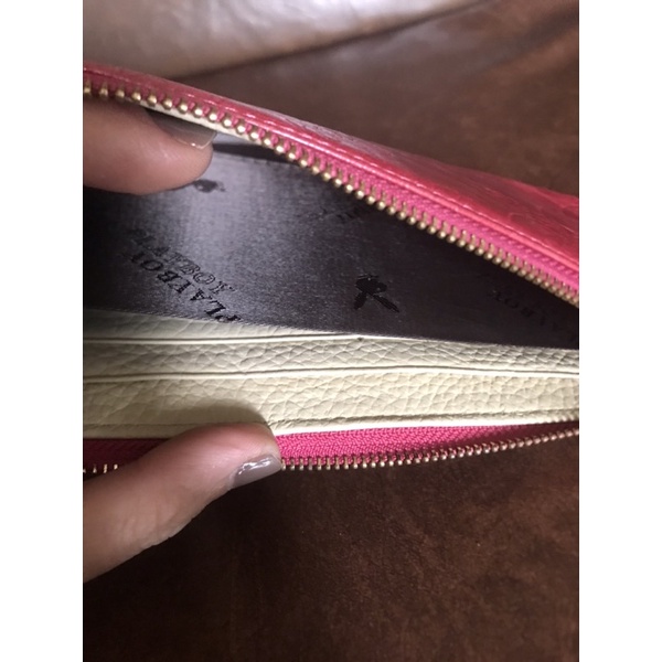 Ví da khắc playboy auth