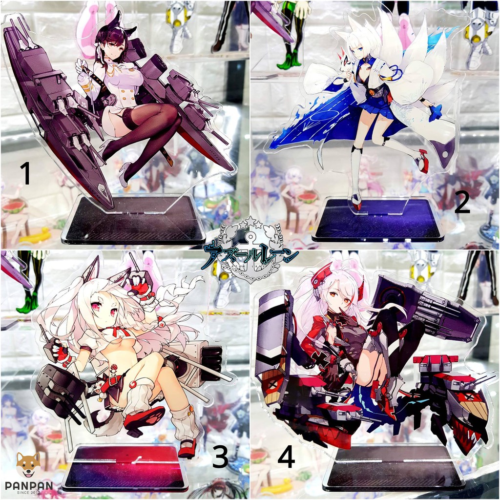 Mô Hình Standee Acrylic Anime Hình Azur Lane