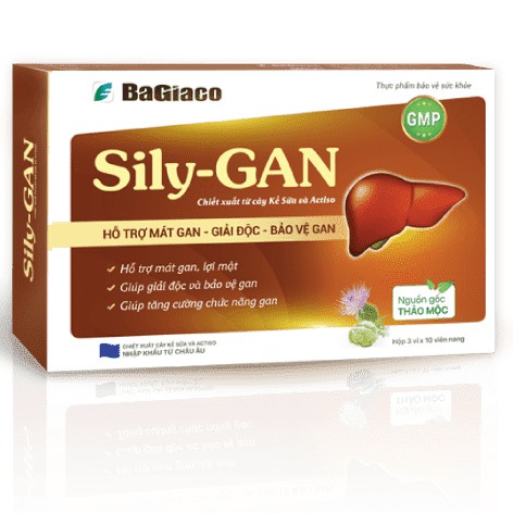 Sily-gan – Hỗ trợ mát gan, giải độc, bảo vệ và tăng cường chức năng gan (30 viên)