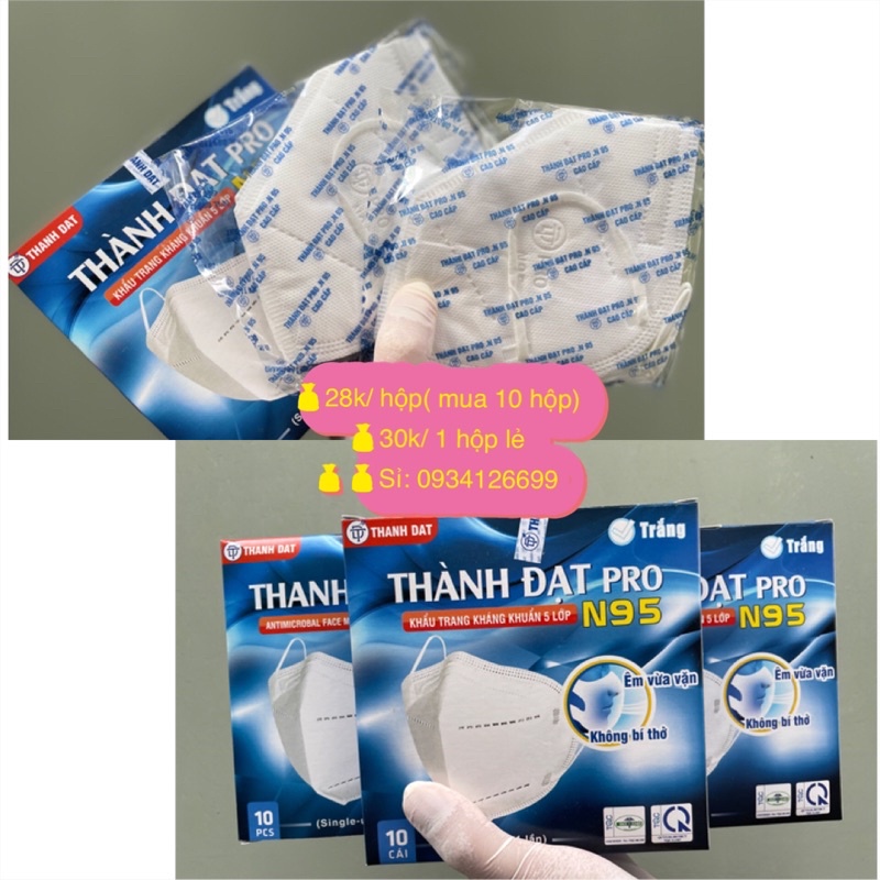 Khẩu trang y tế N95 Thành Đạt Pro