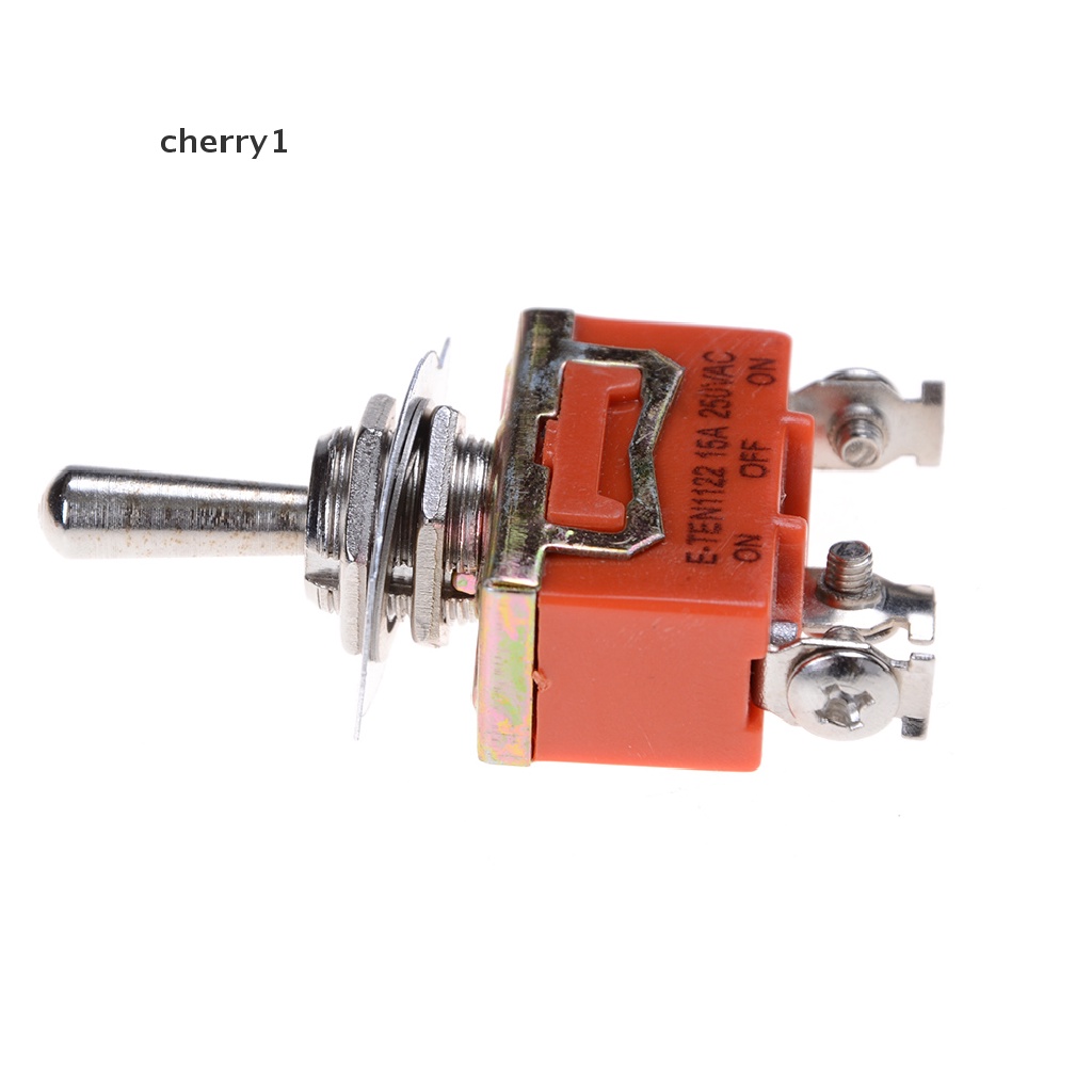 (cherry1) 3 Thiết Bị Đầu Cuối Màu Cam SPDT 250V 15A ON-OFF-ON