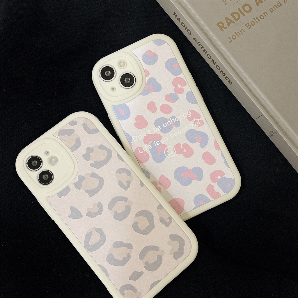 Ốp Điện Thoại Tpu Silicon Mềm In Họa Tiết Da Báo Cho iphone 11 12 13Pro Max XS Max X XS XR 7 8 Plus