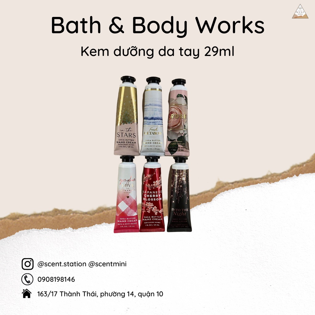 Kem dưỡng da tay Bath & Body Works 29ml