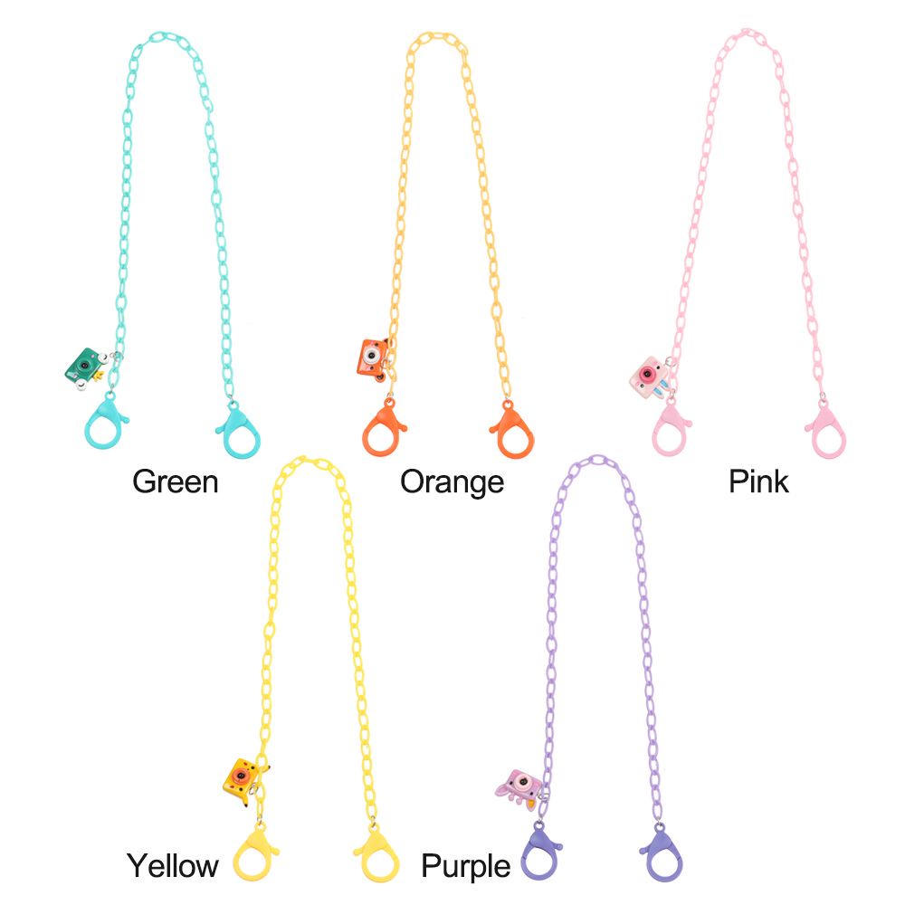 Dây đeo mắt kính chống trượt chống mất màu kẹo phong cách hoạt hình thời trang dành cho trẻ em