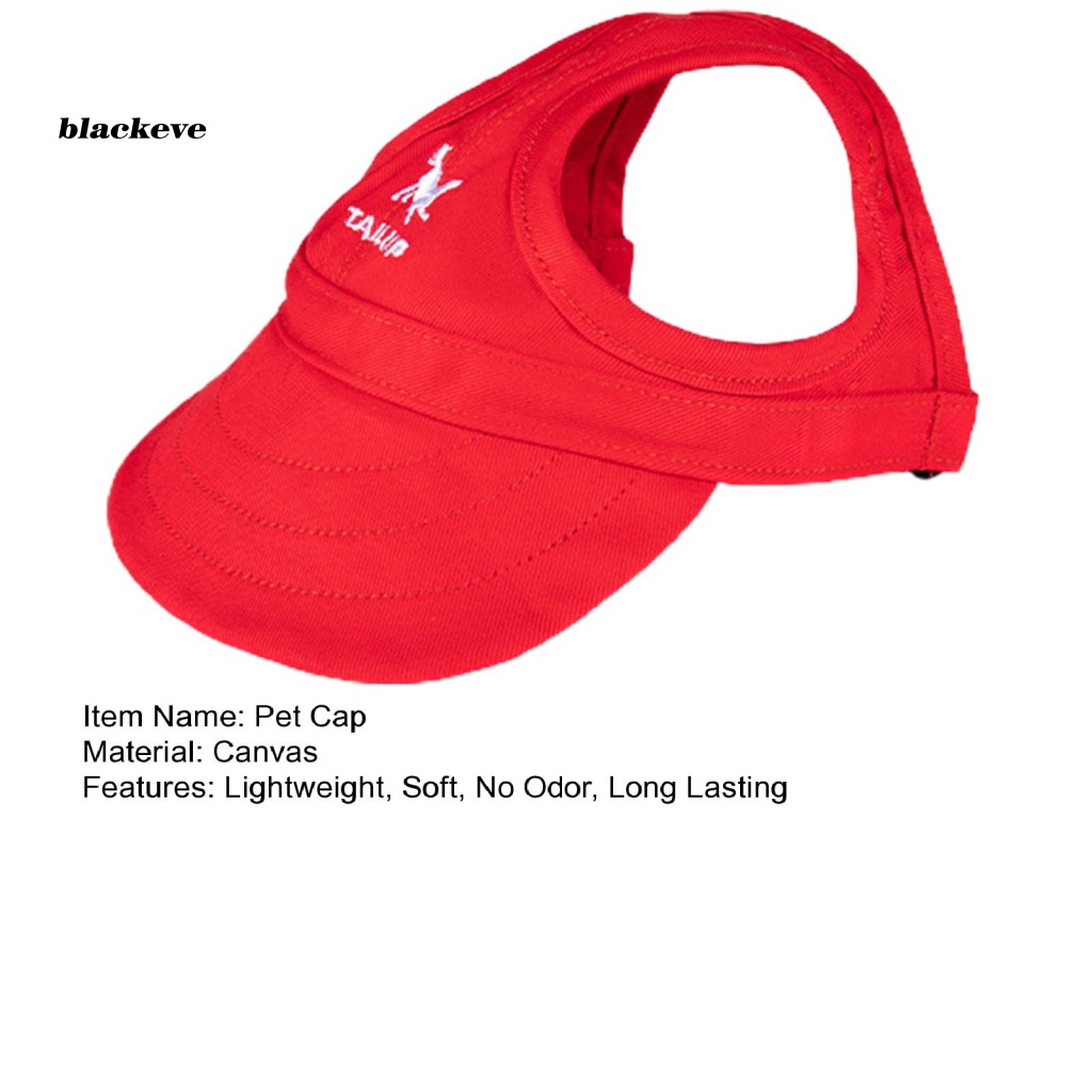 Mũ Lưỡi Trai Vành Rộng Nhiều Màu Sắc Cho Thú Cưng