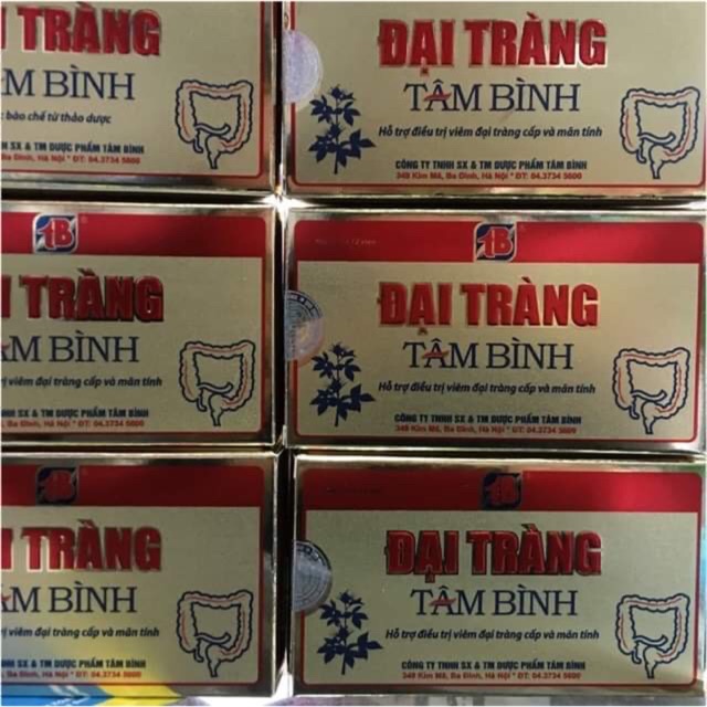 Đại Tràng Tâm Bình (hỗ trợ điều trị viêm đại tràng, kích thích tiêu hoá...)