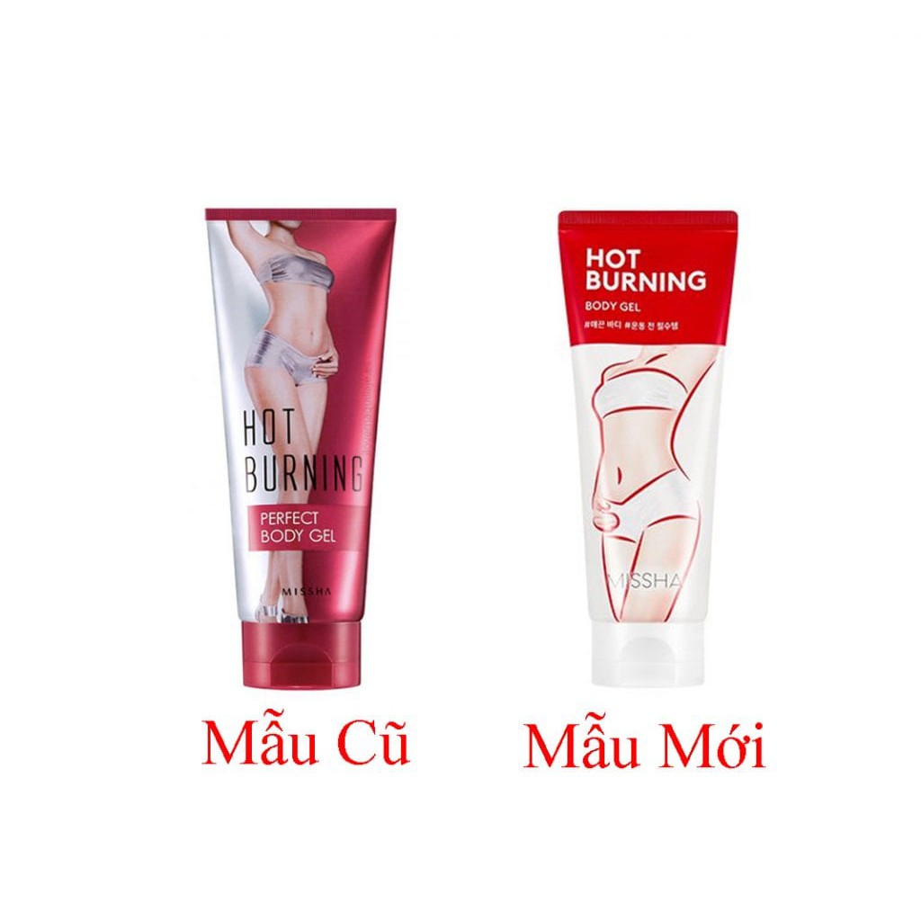 Gel Massage Tan Mỡ MISSHA HOT BURNING BODY GEL 200ml