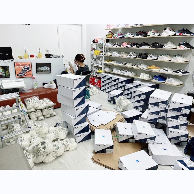 Giày Thể Thao Sneaker MLB Chunky BigBall Newyork