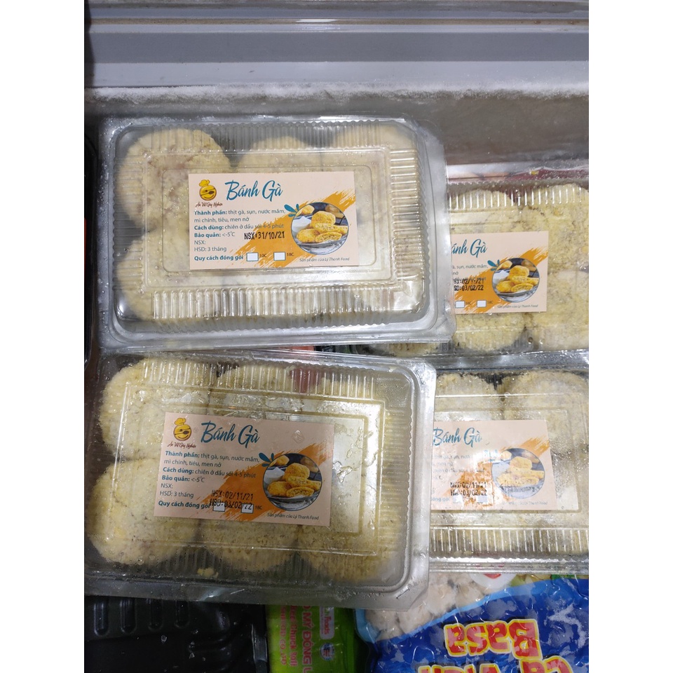 Bánh gà chiên giòn hộp 18 cái