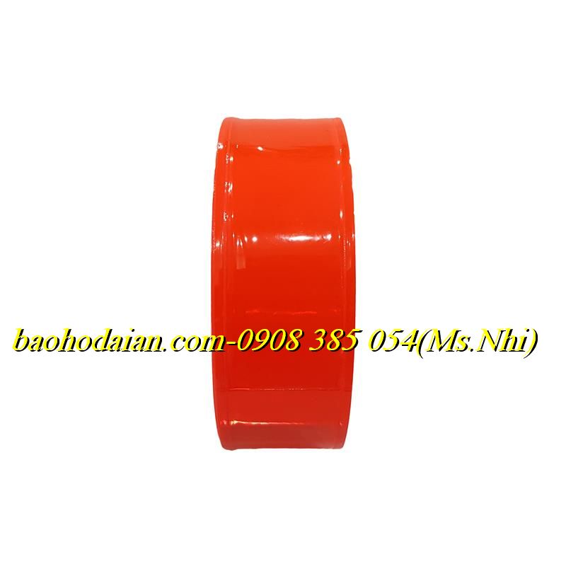 Cuộn phản quang nhựa họa tiết trơn 5cm x 50m may kèm quần áo- Hình thật