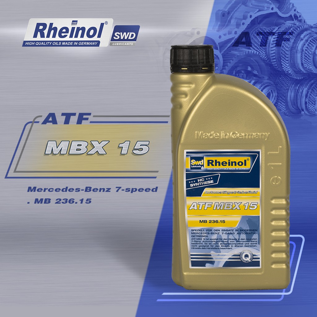 Dầu Hộp Số Tự Động Mercedes Rheinol ATF MBX 15 - Hàng nhập khẩu cao cấp Đức 1L