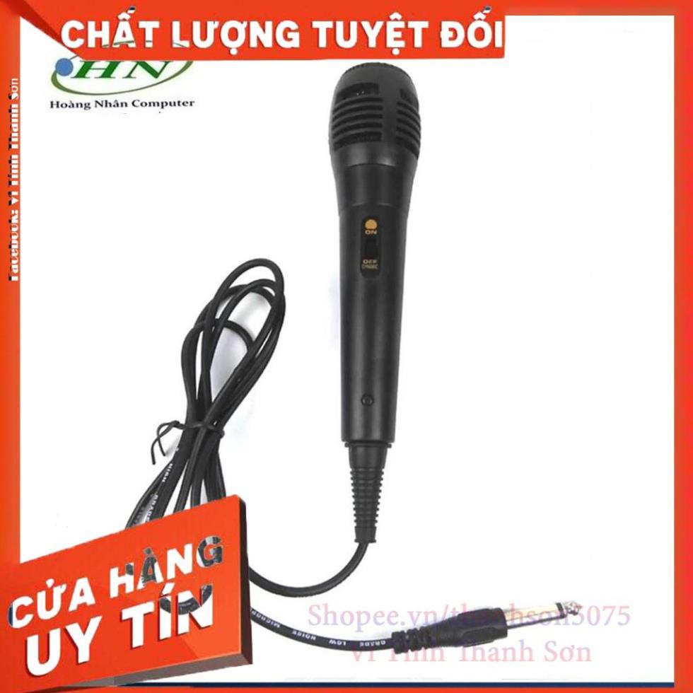 Micro có dây jack 6.5 ly dành cho loa bluetooth có kèm chức năng hát karaoke P88,P89... - Vi Tính Thanh Sơn