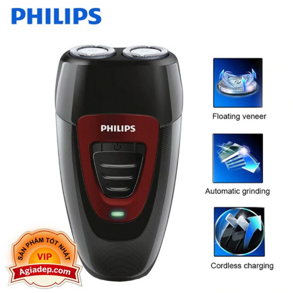 Máy cạo râu điện Philips PQ182 (Pin sạc được) - Hàng nhập khẩu của Agiadep