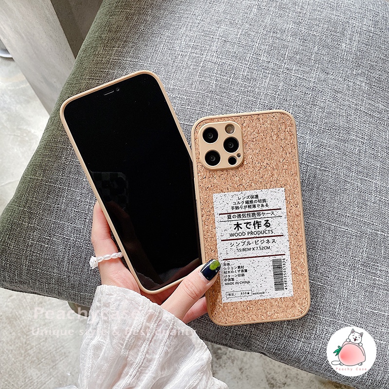 Ốp Điện Thoại Cứng Họa Tiết Vân Gỗ Tự Nhiên Tản Nhiệt Cho iPhone 13 Mini 11 12 Pro Max Xr Xs Max 7 8 Plus 6 12Mini