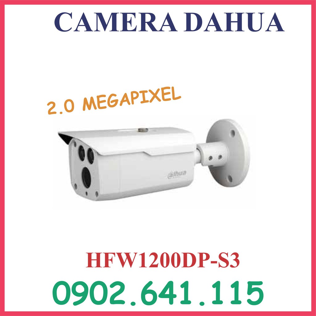 CAMERA  DAHUA HAC-HFW1200DP-S3