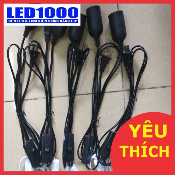 Phụ kiện trang trí - DÂY ĐIỆN CÓ PHÍCH CẮM & CÔNG TẮC - MSP: 623