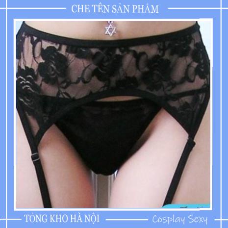 Kẹp tất đùi ren dùng để giữ tất đùi  Set ồm kẹp tất + chip T gợi cảm Phụ kiện đồ cosplay TKVN