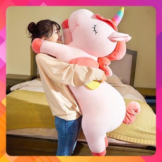 GẤU BÔNG UNICORN - NGỰA KỲ LÂN - NGỰA PONY 1 SỪNG, THÚ NHỒI BÔNG ĐÁNG YÊU