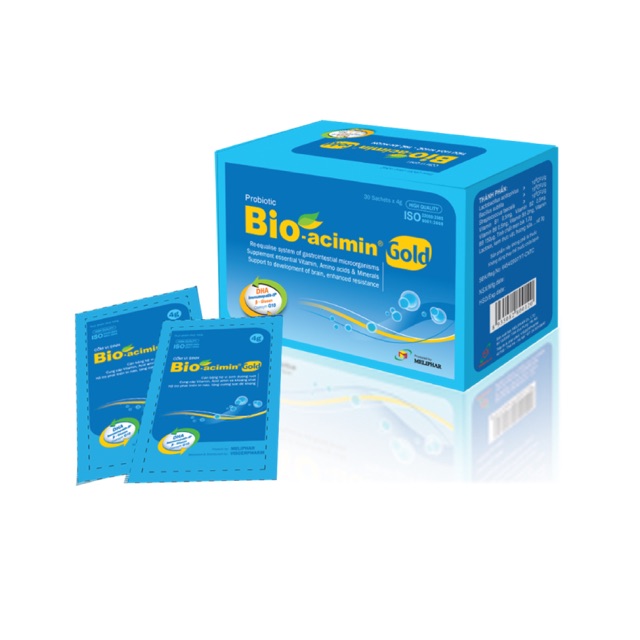 Thực Phẩm Chức Năng Cốm Vi Sinh Bio Acimin Gold B005 (30 Gói)