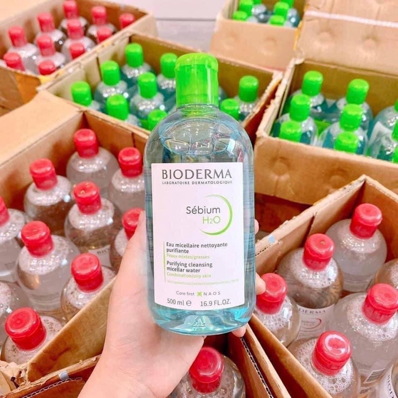  TẨY TRANG BIODERMA XANH /hồng 500ml | BigBuy360 - bigbuy360.vn