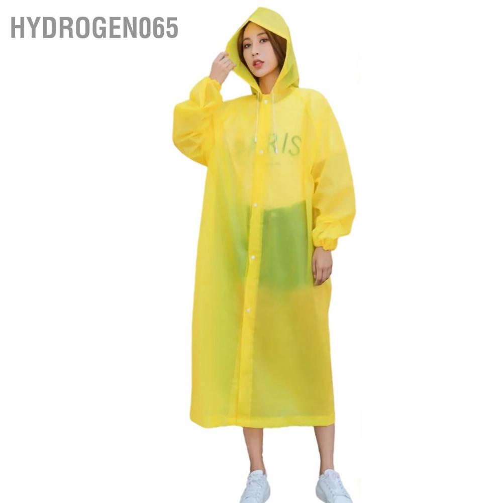 Áo mưa EVA du lịch ngoài trời cho người lớn 150g lụa mờ 18 cực dày