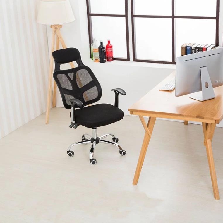 Ghế xoay văn phòng lưng lưới có tựa đầu thư giãn model hiện đại ngả sâu 155 độ Trường Mai Sài Gòn