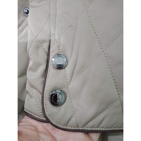 Áo khoác Burr QCCC/ màu be/ sz M