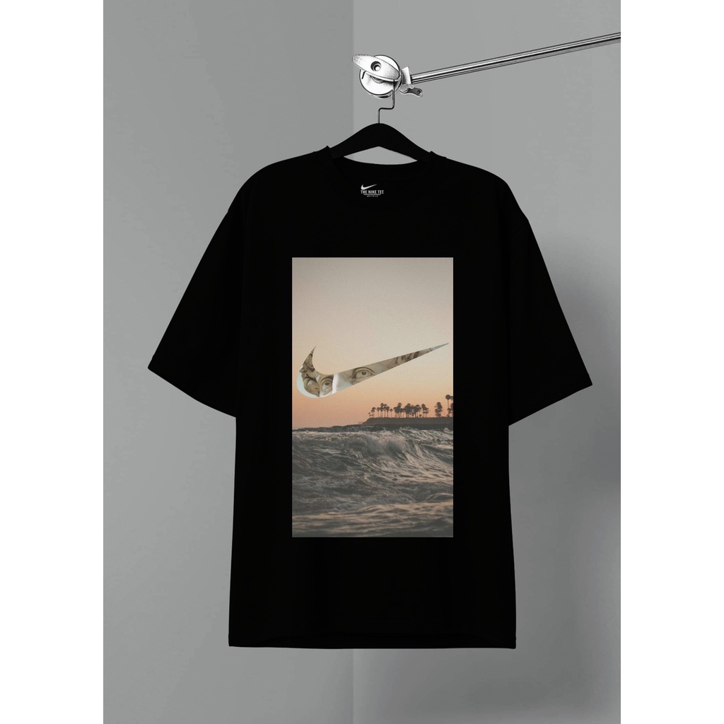 Áo thun nam nữ unisex NIKE CUSTOM  oversize cotton form rộng nhiều màu phong cách ulzzang