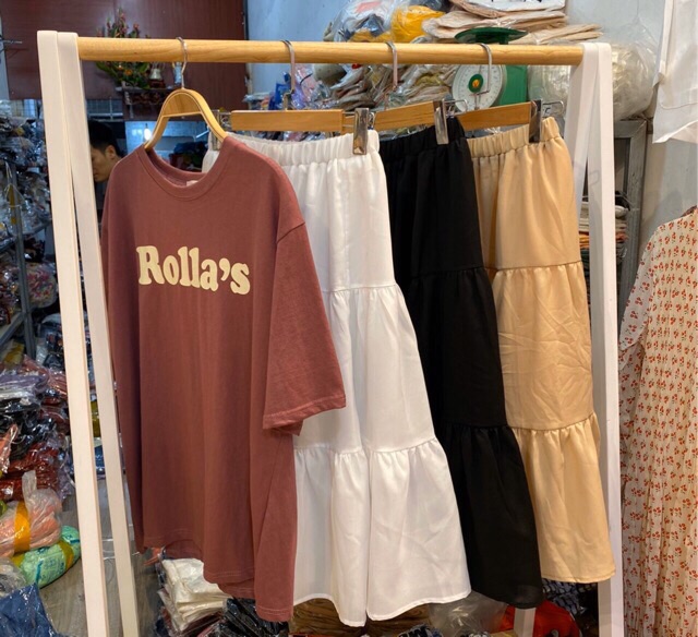 Chân váy vintage 3 tầng | BigBuy360 - bigbuy360.vn