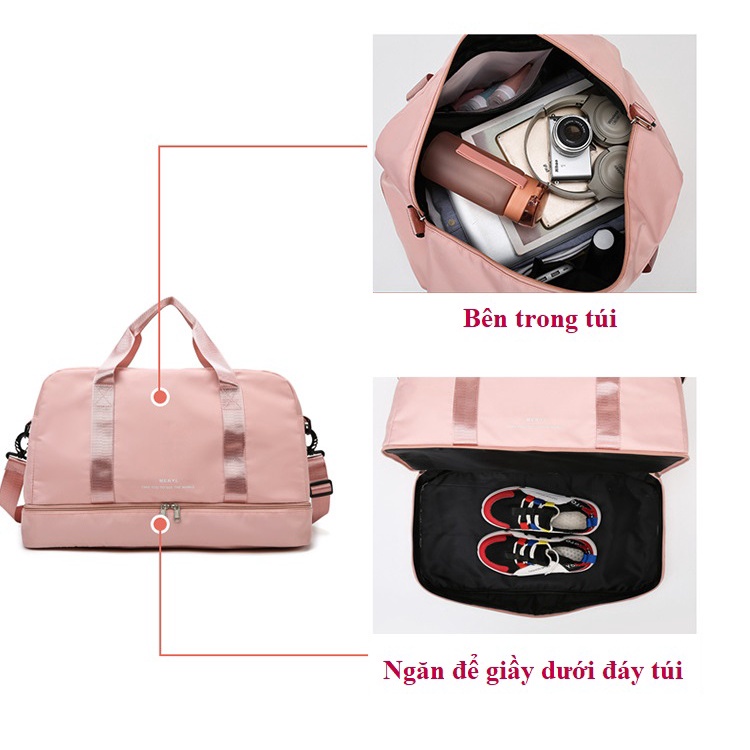 Túi xách đi du lịch cao cấp thời trang TDL012