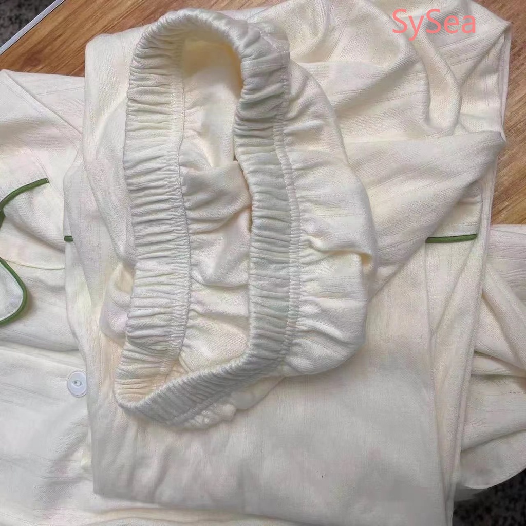 Bộ Đồ Ngủ Kiểu Pháp Thiết Kế Đơn Giản Thời Trang Mùa Thu Cho Nữ